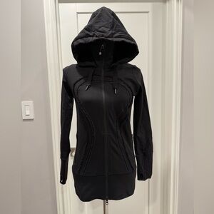 Lululemon special edition black ruffle stride jacket